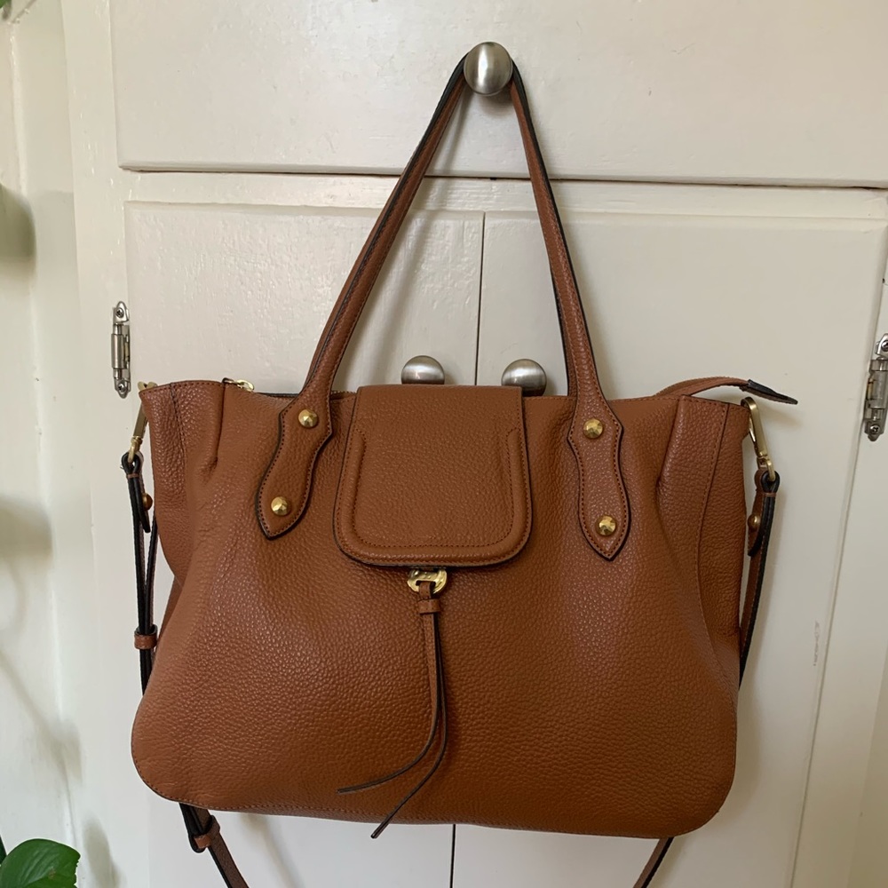 Leather tote/ shoulder bag 💥